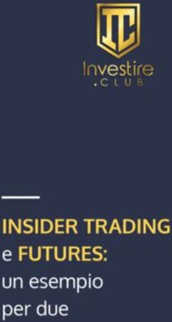 Insider Trading e Futures: Un esempio per due - Investire.Club