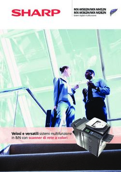 MX-M502N/MX-M452N MX-M362N/MX-M282N - Veloci e versatili sistemi multifunzione in B/N con scanner di rete a colori