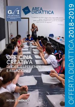 OFFICINA CREATIVA DI IDEE, ESPERIENZE E RELAZIONI