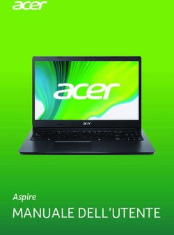 MANUALE DELL'UTENTE - Acer