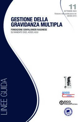 11 GESTIONE DELLA GRAVIDANZA MULTIPLA - FONDAZIONE CONFALONIERI RAGONESE SU MANDATO SIGO, AOGOI, AGUI