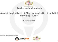 Analisi della domanda Analisi degli effetti di Playcar sugli stili di mobilità e sviluppi futuri - Novembre 2016 - osservatorio ...