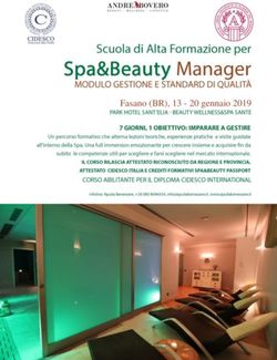 Fasano (BR), 13 - 20 gennaio 2019 - Apulia Benessere