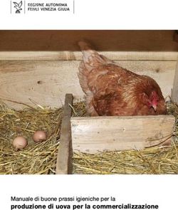 Produzione di uova per la commercializzazione - Manuale di buone prassi igieniche per la - IZSVe