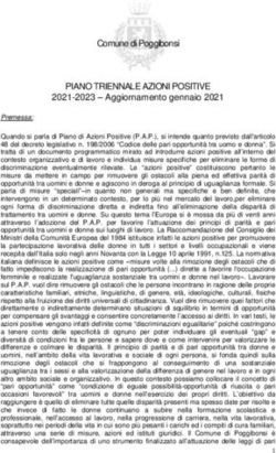 PIANO TRIENNALE AZIONI POSITIVE - Comune di Poggibonsi - Comune di ...
