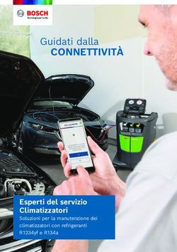 CONNETTIVITÀ Guidati dalla - Bosch Automotive Aftermarket