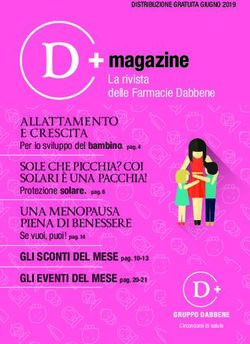 Magazine La rivista delle Farmacie Dabbene - ALLATTAMENTO E CRESCITA