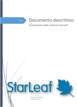 Documento descrittivo - Presentazione della soluzione StarLeaf V0.1