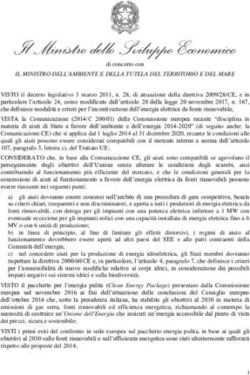 Il Ministro dello Sviluppo Economico - Rinnovabili.it