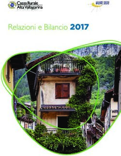Relazioni e Bilancio 2017 - Cassa Rurale Alta Vallagarina
