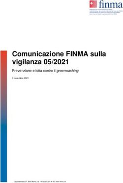 Comunicazione FINMA sulla vigilanza 05/2021 - Prevenzione e lotta contro il greenwashing