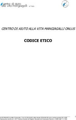 CENTRO DI AIUTO ALLA VITA MANGIAGALLI ONLUS - CODICE ETICO - CAV Mangiagalli