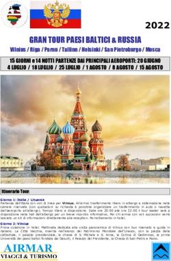 2022 Benvenuto in Airmar ...