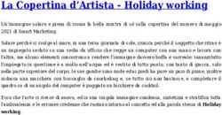 La Copertina d'Artista - Holiday working - Smart Marketing