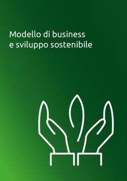 Modello di business e sviluppo sostenibile - Snam