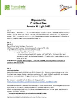 REGOLAMENTO PRESOLANA RACE ROVETTA 31 LUGLIO2022