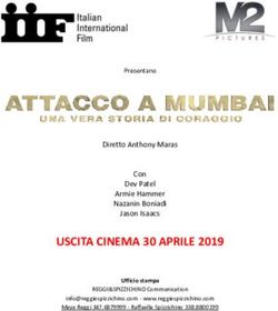 USCITA CINEMA 30 APRILE 2019
