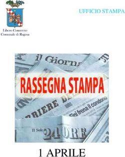 APRILE - UFFICIO STAMPA - Provincia Regionale di Ragusa