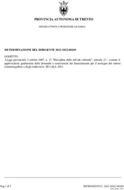 PROVINCIA AUTONOMA DI TRENTO - Trentino Film ...