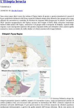 L'Etiopia brucia - Volere la luna