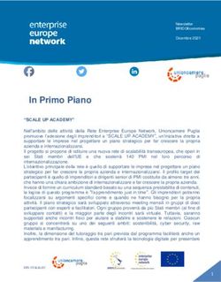 In Primo Piano - Unioncamere ...