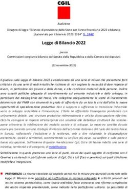 Legge di Bilancio 2022 - Senato