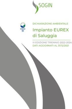 Impianto EUREX di Saluggia - DICHIARAZIONE AMBIENTALE - Sogin