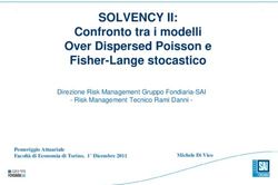 SOLVENCY II: Confronto tra i modelli Over Dispersed Poisson e Fisher-Lange stocastico - Direzione Risk Management Gruppo Fondiaria-SAI - Risk ...