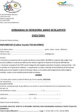 DOMANDA DI ISCRIZIONE ANNO SCOLASTICO 2022/2023