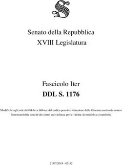 DDL S. 1176 Fascicolo Iter - Senato della Repubblica XVIII Legislatura