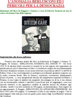 L'ANOMALIA BERLUSCONI ED I PERICOLI PER LA DEMOCRAZIA