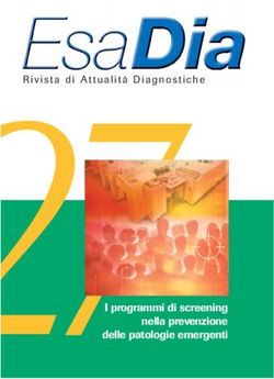I programmi di screening nella prevenzione delle patologie emergenti - Rivista di Attualità Diagnostiche - Roche