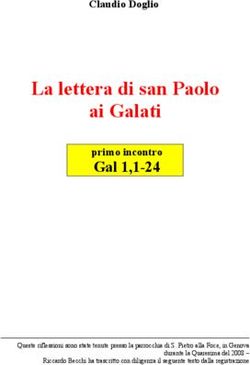 La lettera di san Paolo ai Galati - primo incontro
