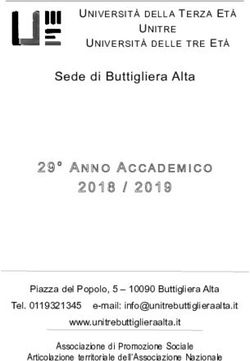 Sede di Buttigliera Alta - Segreteria UNITRE Buttigliera Alta