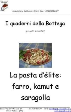 La pasta d'&eacute;lite: farro, kamut e saragolla - I quaderni della Bottega (progetti alimentari)