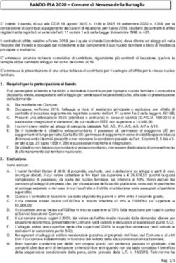 BANDO FSA 2020 - Comune di Nervesa della Battaglia