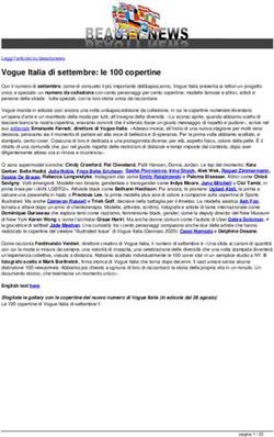 Vogue Italia di settembre: le 100 copertine - GLOBElife