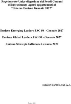 Regolamento Unico di gestione dei Fondi Comuni di Investimento Aperti appartenenti al "Sistema Eurizon Gennaio 2027" Eurizon Emerging Leaders ESG ...