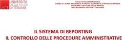IL SISTEMA DI REPORTING IL CONTROLLO DELLE PROCEDURE AMMINISTRATIVE