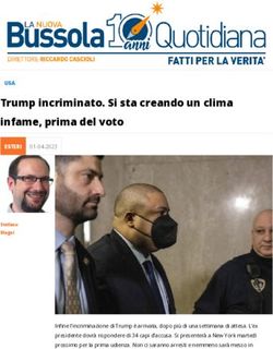 Trump incriminato. Si sta creando un clima infame, prima del voto