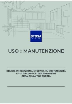 USO & MANUTENZIONE DESIGN, INNOVAZIONE, ERGONOMIA, SOSTENIBILITÀ E ...