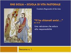 Una relazione che educa alla responsabilit&agrave; Percorso n.
