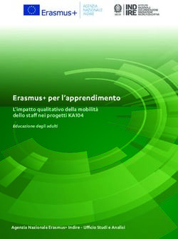 Erasmus+ per l'apprendimento - L'impatto qualitativo della mobilit&agrave; dello staff nei progetti KA104 - Erasmusplus
