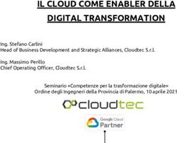 IL CLOUD COME ENABLER DELLA DIGITAL TRANSFORMATION - Ordine ...