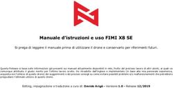 Manuale d'istruzioni e uso FIMI X8 SE - Si prega di leggere il manuale prima di utilizzare il drone e conservarlo per riferimenti futuri.