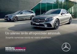Un caloroso invito all'esposizione autunnale - Scoprite numerose novità nel nostro showroom - Mercedes-Benz ...