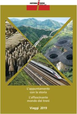 L'appuntamento con la storia L'affascinante mondo dei treni Viaggi 2019