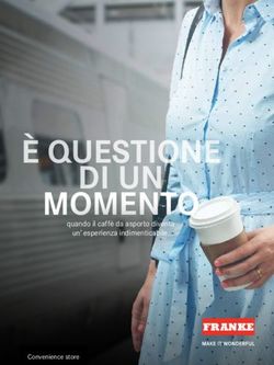 MOMENTO quando il caff&egrave; da asporto diventa un' esperienza indimenticabile - Convenience store