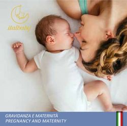 GRAVIDANZA E MATERNITÀ PREGNANCY AND MATERNITY - Italbaby