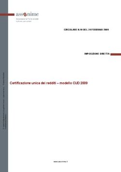 Certificazione unica dei redditi - modello CUD 2009 - CIRCOLARE N.10 DEL 24 FEBBRAIO 2009 IMPOSIZIONE DIRETTA